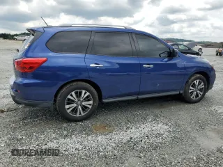 2017 Nissan Pathfinder SL z VIN 5N1DR2MM6HC677396, wystawiony jako Copart lot #56929385 z przebiegiem 93 867 mil mil oraz Szkoda całkowita • Salvage title. Historia ofert i sprzedaży dostępna na DreamBid. Obrazek 3.