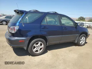 2001 Lexus RX 300 with VIN JTJHF10U910182662, listed as a Copart auction lot 68949534 with 214,931 mi miles and Clean Title. Bid and sale history available at carsss.com. Image 3.