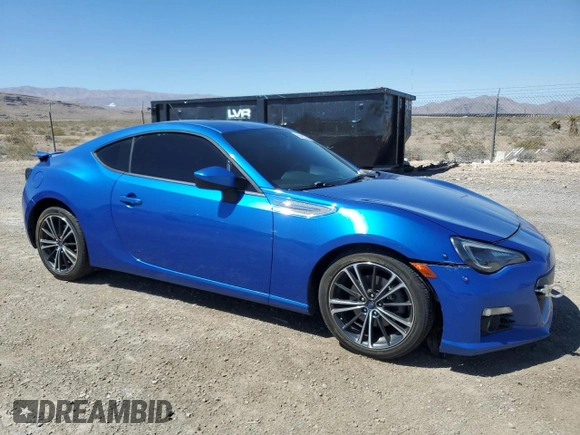 2014 Subaru BRZ Limited with VIN JF1ZCAC10E8605000, listed as a Copart auction lot 68492694 with 119,314 mi miles and Salvage title. Bid and sale history available at DreamBid. Image 4.
