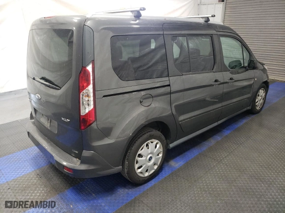 2016 Ford Transit Connect Wagon XLT with VIN NM0GE9F71G1258151, listed as a Copart auction lot 47366715 with 101,653 mi miles and Clean Title. Bid and sale history available at carsss.com. Image 3.
