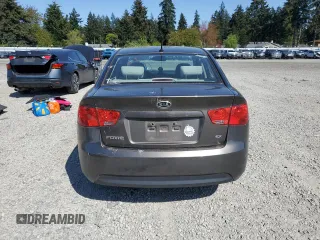 2010 Kia Forte EX with VIN KNAFU4A24A5214688, listed as a Copart auction lot 54973145 with 149,946 mi miles and Clean Title. Bid and sale history available at carsss.com. Image 6.