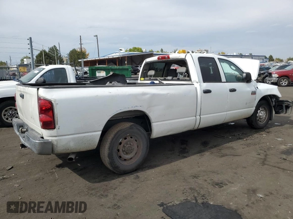 2009 Dodge Ram 2500 ST with VIN 3D7KR28T59G547871, listed as a Copart auction lot 75683534 with 75,608 mi miles and Salvage Title. Bid and sale history available at carsss.com. Image 3.