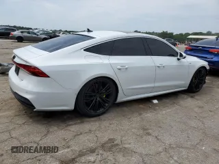 2019 Audi A7 Premium Plus with VIN WAUU2AF2XKN051406, listed as a Copart auction lot 55509024 with 49,844 mi miles and Salvage Title. Bid and sale history available at carsss.com. Image 3.