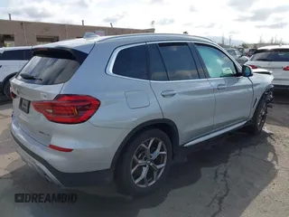 2021 BMW X3 sDrive30i with VIN 5UXTY3C00M9H14796, listed as a IAAI auction lot 41848261 with 50,245 mi miles and . Bid and sale history available at DreamBid. Image 4.