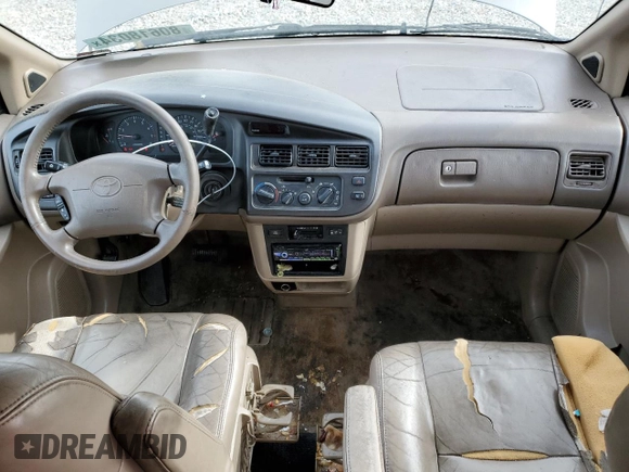 1999 Toyota Sienna LE with VIN 4T3ZF13C7XU133135, listed as a Copart auction lot 80618034 with 200,910 mi miles and Salvage Title. Bid and sale history available at carsss.com. Image 8.