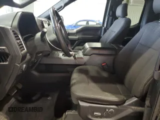 2017 Ford F-150 XL with VIN 1FTEX1EP3HFA17932, listed as a Copart auction lot 57824625 with 98,342 mi miles and Salvage title. Bid and sale history available at DreamBid. Image 7.