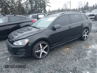2016 Volkswagen Golf SportWagen TSI S with VIN 3VWC17AU5GM507582, listed as a IAAI auction lot 41645498 with 84,117 mi miles. Bid and sale history available at carsss.com. Image 2.