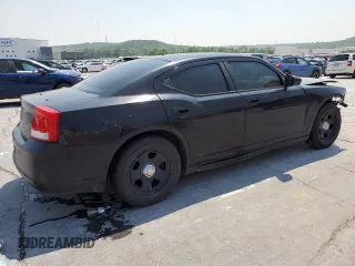 2009 Dodge Charger Police with VIN 2B3KA43T49H536981, listed as a Copart auction lot 54721694 with 160,508 mi miles and Salvage Title. Bid and sale history available at carsss.com. Image 3.