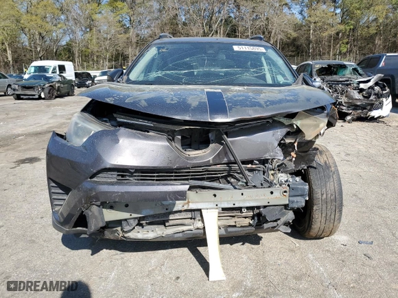 2017 Toyota RAV4 LE with VIN 2T3ZFREVXHW372547, listed as a Copart auction lot 51115895 with 155,158 mi miles and Salvage Title. Bid and sale history available at carsss.com. Image 5.