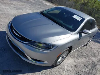 2015 Chrysler 200 C with VIN 1C3CCCCB3FN537920, listed as a IAAI auction lot 41852813 with 126,967 mi miles. Bid and sale history available at carsss.com. Image 2.