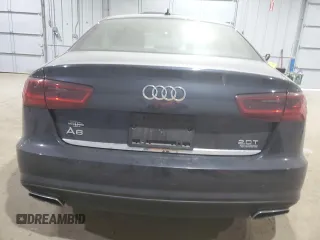 2017 Audi A6 Premium with VIN WAUF8AFC7HN088163, listed as a Copart auction lot 41495875 with 65,407 mi miles and Salvage Title. Bid and sale history available at carsss.com. Image 6.
