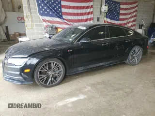 2017 Audi A7 Premium Plus z VIN WAUW2AFC0HN050033, wystawiony jako Copart lot #51229005 z przebiegiem 110 264 mil mil oraz Szkoda całkowita • Salvage title. Historia ofert i sprzedaży dostępna na DreamBid. Obrazek 1.