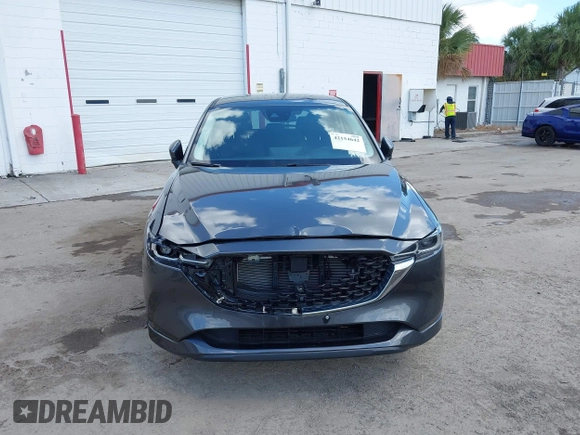 2024 Mazda CX-5 S Select with VIN JM3KFBBM3R0417233, listed as a IAAI auction lot 42154642 with 1,844 mi miles and . Bid and sale history available at DreamBid. Image 6.