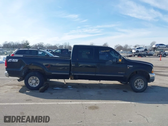 1999 Ford F-250 XL with VIN 1FTNW21F9XED67110, listed as a IAAI auction lot 41650405 with Not provided miles and . Bid and sale history available at DreamBid. Image 13.