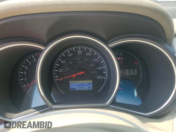 2013 Nissan Murano SV with VIN JN8AZ1MW3DW307782, listed as a Copart auction lot 54983695 with 141,318 mi miles and Clean Title. Bid and sale history available at carsss.com. Image 9.
