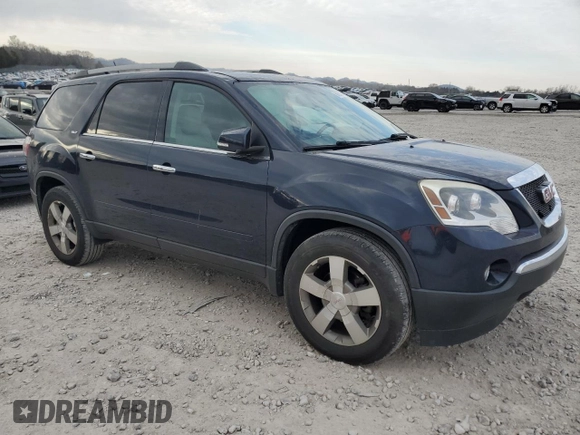 2011 GMC Acadia SLT2 with VIN 1GKKVSED9BJ194899, listed as a Copart auction lot 50625675 with 170,313 mi miles and Salvage Title. Bid and sale history available at carsss.com. Image 4.
