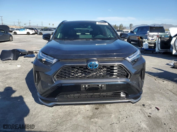 2024 Toyota RAV4 Prime XSE with VIN JTMEB3FV8RD231920, listed as a Copart auction lot 48289765 with 6,124 mi miles and Salvage Title. Bid and sale history available at carsss.com. Image 5.