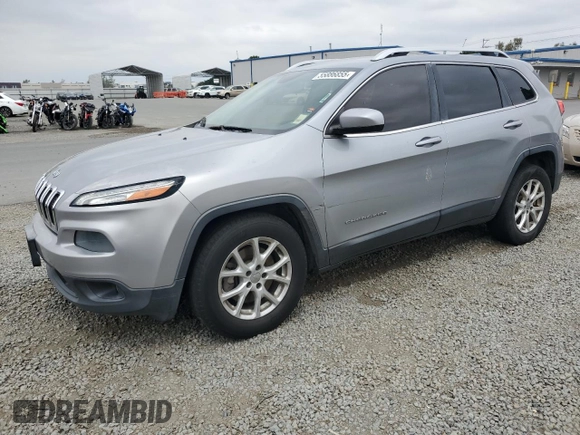 2014 Jeep Cherokee Latitude with VIN 1C4PJLCB1EW241645, listed as a Copart auction lot 55886855 with 183,081 mi miles and Clean Title. Bid and sale history available at DreamBid. Image 1.
