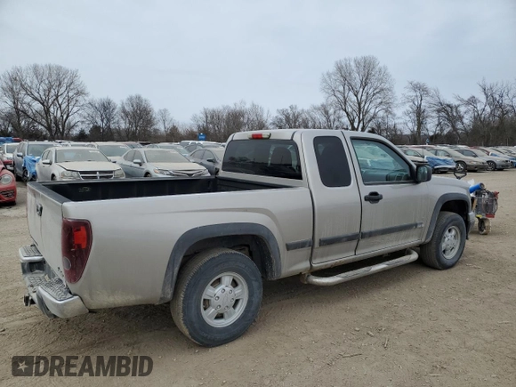 2007 Chevrolet Colorado LT w/1LT with VIN 1GCDT19E978164971, listed as a Copart auction lot 44466695 with 154,789 mi miles and Salvage Title. Bid and sale history available at carsss.com. Image 3.