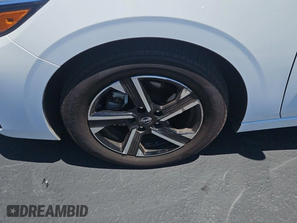 2024 Nissan Sentra SV with VIN 3N1AB8CV1RY290503, listed as a IAAI auction lot 42832742 with 25,571 mi miles and . Bid and sale history available at DreamBid. Image 8.