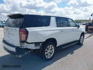 2023 Chevrolet Suburban Premier with VIN 1GNSCFKD9PR387180, listed as a IAAI auction lot 40433867 with 40,936 mi miles. Bid and sale history available at carsss.com. Image 4.