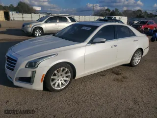 2016 Cadillac CTS Sedan RWD with VIN 1G6AP5SX6G0197762, listed as a Copart auction lot 44219805 with 179,993 mi miles and Salvage Title. Bid and sale history available at carsss.com. Image 1.