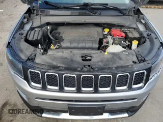 2021 Jeep Compass Limited with VIN 3C4NJDCB6MT599633, listed as a Copart auction lot 50363305 with 58,419 mi miles and Salvage Title. Bid and sale history available at carsss.com. Image 12.