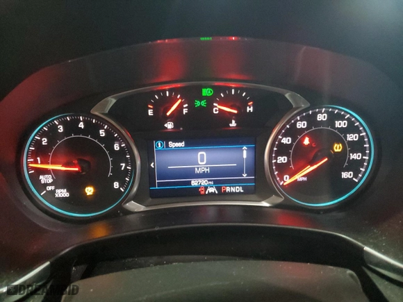 2020 Chevrolet Equinox LT with VIN 3GNAXJEV7LS505709, listed as a Copart auction lot 47959795 with 62,720 mi miles and Salvage Title. Bid and sale history available at carsss.com. Image 9.