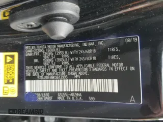 2019 Toyota Highlander SE z VIN 5TDJZRFH8KS613995, wystawiony jako Copart lot #57644135 z przebiegiem 110 326 mil mil oraz Szkoda całkowita • Salvage title. Historia ofert i sprzedaży dostępna na DreamBid. Obrazek 13.