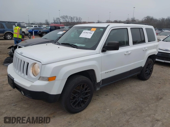2017 Jeep Patriot High Altitude with VIN 1C4NJRFB9HD174167, listed as a IAAI auction lot 41502784 with 149,637 mi miles. Bid and sale history available at carsss.com. Image 2.