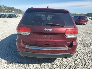 2017 Jeep Grand Cherokee Limited with VIN 1C4RJEBG4HC812987, listed as a Copart auction lot 46455665 with 77,863 mi miles and Salvage Title. Bid and sale history available at carsss.com. Image 6.
