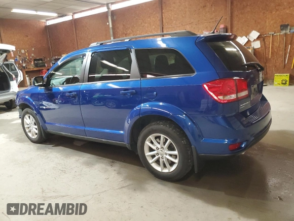 2015 Dodge Journey SXT with VIN 3C4PDDBG2FT689572, listed as a Copart auction lot 55478165 with 109,095 mi miles and Salvage Title. Bid and sale history available at DreamBid. Image 2.