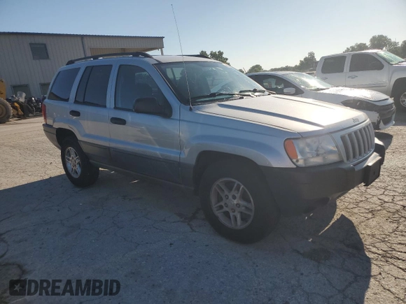 2004 Jeep Grand Cherokee Laredo z VIN 1J4GW48S94C425242, wystawiony jako Copart lot #63118015 z przebiegiem 157 076 mil mil oraz Czysty tytuł • Clean title. Historia ofert i sprzedaży dostępna na DreamBid. Obrazek 4.