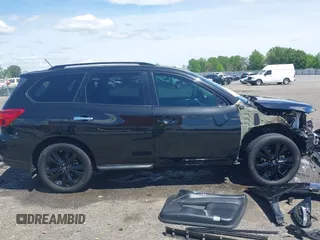 2018 Nissan Pathfinder SL with VIN 5N1DR2MN7JC643806, listed as a IAAI auction lot 42085560 with 119,495 mi miles and . Bid and sale history available at DreamBid. Image 14.