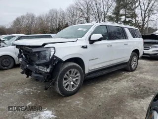 2023 GMC Yukon XL Denali with VIN 1GKS2JKL6PR157560, listed as a Copart auction lot 45129975 with 44,319 mi miles and Non Repairable. Bid and sale history available at carsss.com. Image 1.