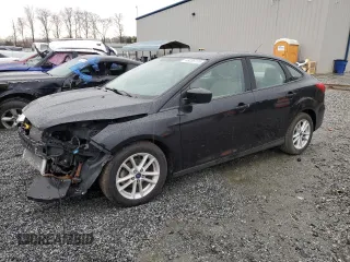 2018 Ford Focus SE with VIN 1FADP3F27JL218434, listed as a Copart auction lot 48356735 with 83,350 mi miles and Salvage Title. Bid and sale history available at carsss.com. Image 1.