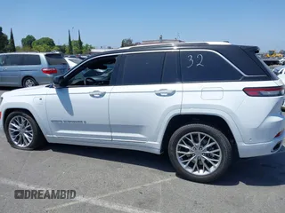 2023 Jeep Grand Cherokee Summit Reserve with VIN 1C4RJYE68P8787968, listed as a IAAI auction lot 42338911 with 28,652 mi miles and . Bid and sale history available at DreamBid. Image 14.