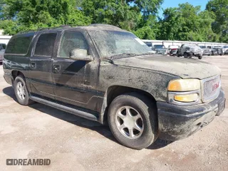 2003 GMC Yukon XL Denali with VIN 1GKFK66U43J248482, listed as a IAAI auction lot 42073907 with 286,896 mi miles. Bid and sale history available at carsss.com. Image 1.