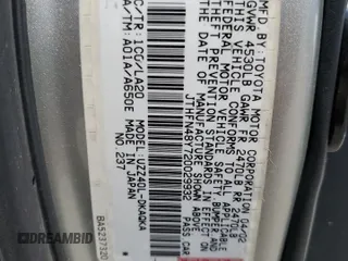 2002 Lexus SC 430 with VIN JTHFN48Y720029932, listed as a Copart auction lot 69795974 with 146,548 mi miles and Salvage Title. Bid and sale history available at carsss.com. Image 13.