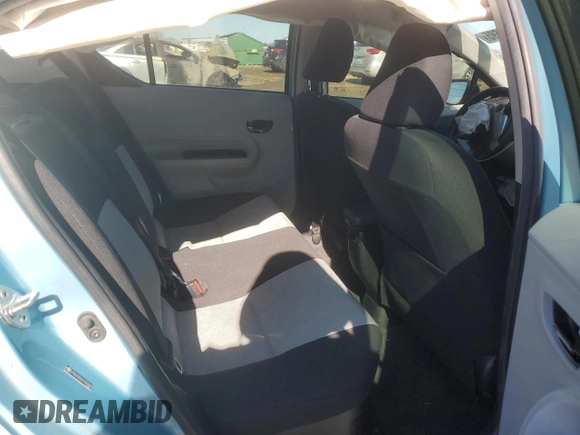 2012 Toyota Prius One with VIN JTDKDTB30C1023430, listed as a Copart auction lot 48027695 with 90,728 mi miles and Salvage Title. Bid and sale history available at DreamBid. Image 11.
