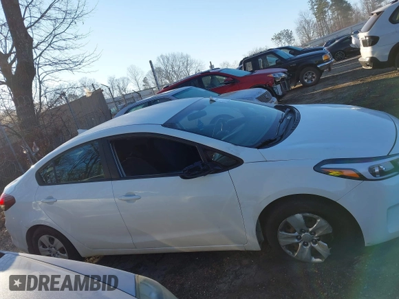 2017 Kia Forte LX with VIN 3KPFK4A75HE096766, listed as a IAAI auction lot 41616487 with 150,760 mi miles. Bid and sale history available at carsss.com. Image 13.