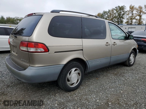 2001 Toyota Sienna LE with VIN 4T3ZF13C11U382702, listed as a Copart auction lot 71856214 with 220,475 mi miles and Clean Title. Bid and sale history available at carsss.com. Image 3.
