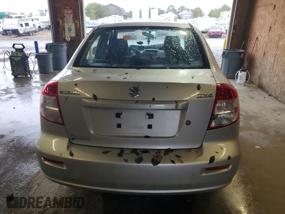2008 Suzuki SX4 with VIN JS2YC412585104246, listed as a Copart auction lot 73253074 with 0 mi miles and Salvage Title. Bid and sale history available at carsss.com. Image 6.