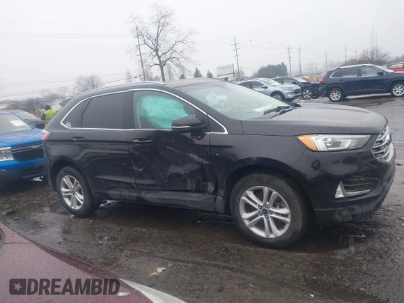 2020 Ford Edge SEL with VIN 2FMPK4J94LBA80978, listed as a IAAI auction lot 41682907 with 67,158 mi miles. Bid and sale history available at carsss.com. Image 13.