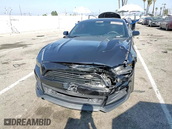 2017 Ford Mustang GT with VIN 1FA6P8CF8H5271655, listed as a Copart auction lot 52348105 with 77,819 mi miles and Salvage Title. Bid and sale history available at DreamBid. Image 11.