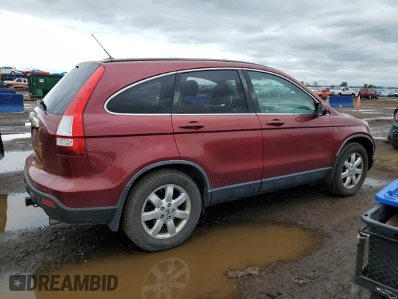 2009 Honda CR-V EX-L z VIN JHLRE48749C009428, wystawiony jako Copart lot #59576785 z przebiegiem 148 235 mil mil oraz Czysty tytuł • Clean title. Historia ofert i sprzedaży dostępna na DreamBid. Obrazek 3.