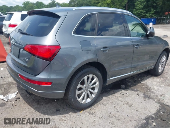 2013 Audi Q5 Premium Plus with VIN WA1LFAFP0DA095451, listed as a IAAI auction lot 42490814 with 132,613 mi miles and . Bid and sale history available at DreamBid. Image 4.