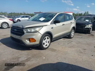 2018 Ford Escape S with VIN 1FMCU0F73JUA27916, listed as a IAAI auction lot 42057296 with 116,968 mi miles. Bid and sale history available at carsss.com. Image 2.