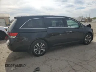 2014 Honda Odyssey Touring z VIN 5FNRL5H94EB006827, wystawiony jako Copart lot #55859715 z przebiegiem 195 131 mil mil oraz Szkoda całkowita • Salvage title. Historia ofert i sprzedaży dostępna na DreamBid. Obrazek 3.