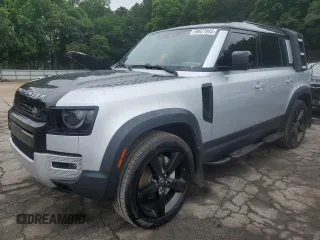 2020 Land Rover Defender HSE z VIN SALE9EEU7L2015939, wystawiony jako Copart lot #59627045 z przebiegiem 119 892 mil mil oraz Czysty tytuł • Clean title. Historia ofert i sprzedaży dostępna na DreamBid. Obrazek 1.
